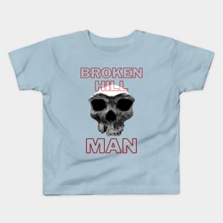 Broken Hill Man Palaeoanthropology specimen Kids T-Shirt